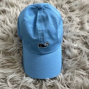 Bright blue vineyard vines cap